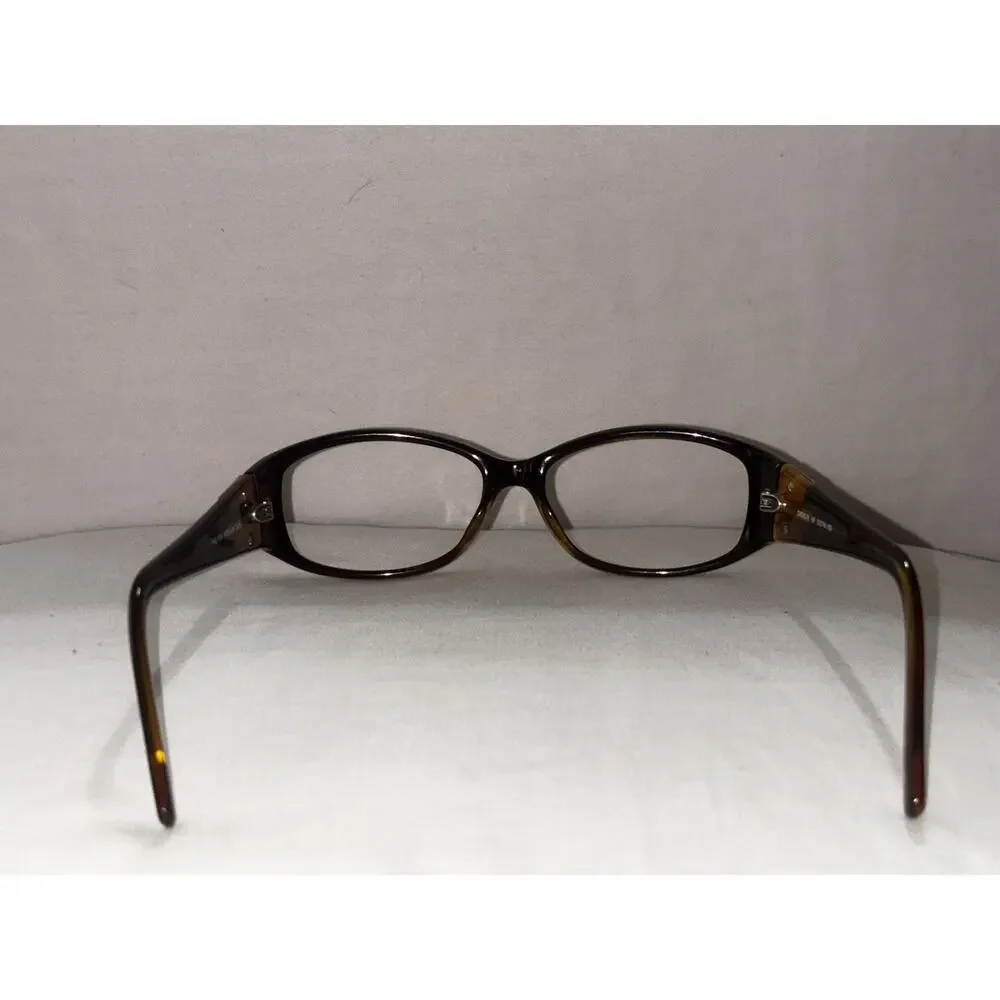 Chelsea Morgan CMS0005 BR Sunglasses Brown Square‎ Full Rim Frames 55-16-130